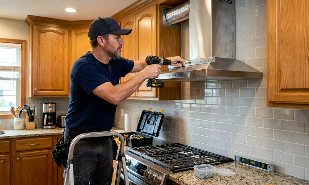 Range Hood Installation in High Point, NC