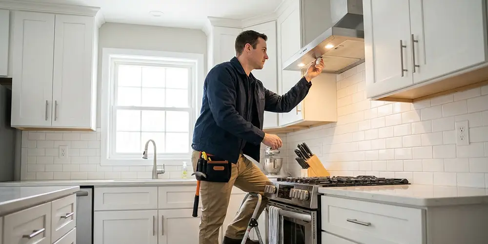 Range Hood Light Bulb Replacement in High Point, NC