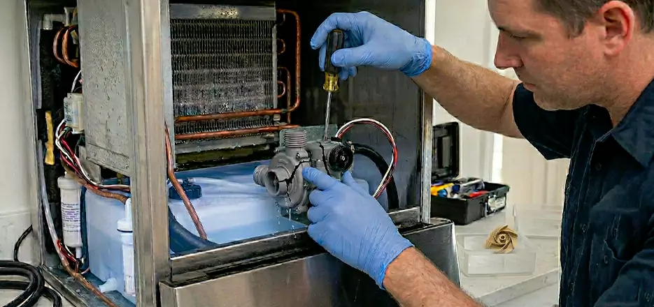 Commercial Ice Maker Water Pump Repair in High Point