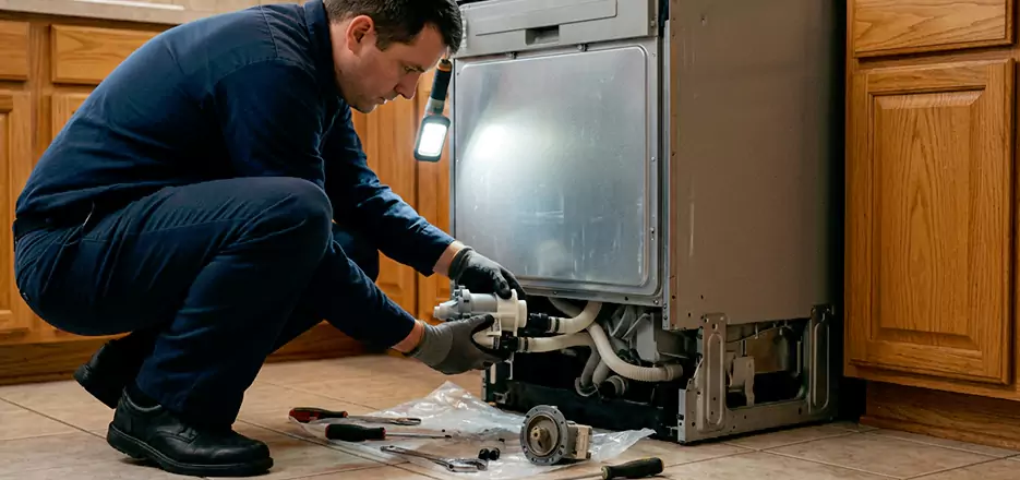 Dishwasher Drain Hose Repair in High Point