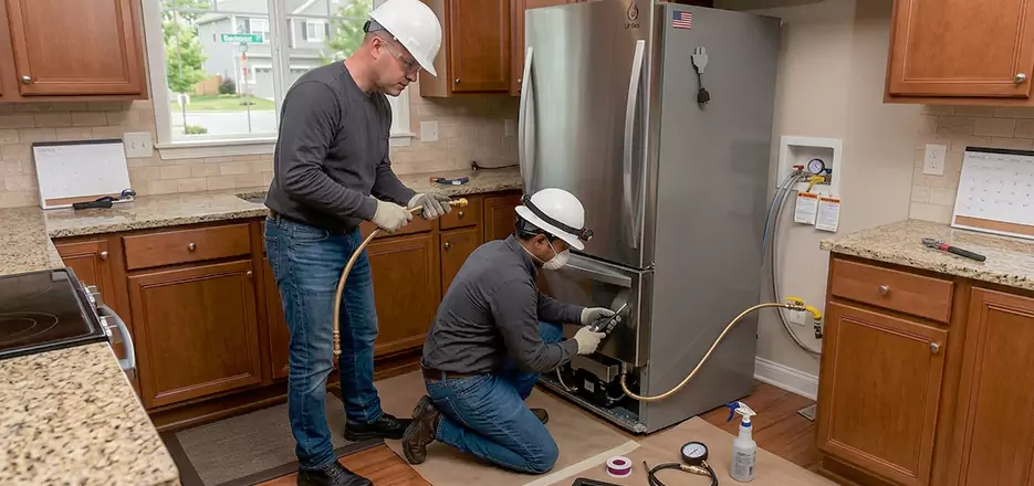 Propane Refrigerator Installation in High Point