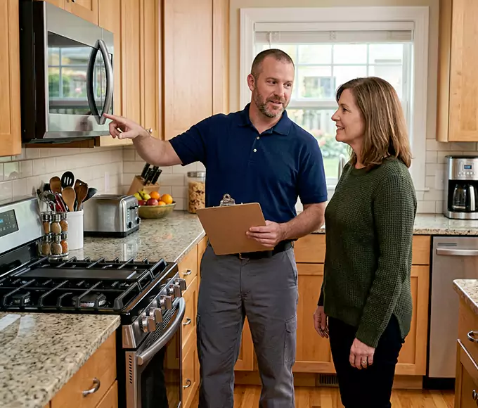 Why High Point Homeowners Trust Us for Professional Microwave Installation?